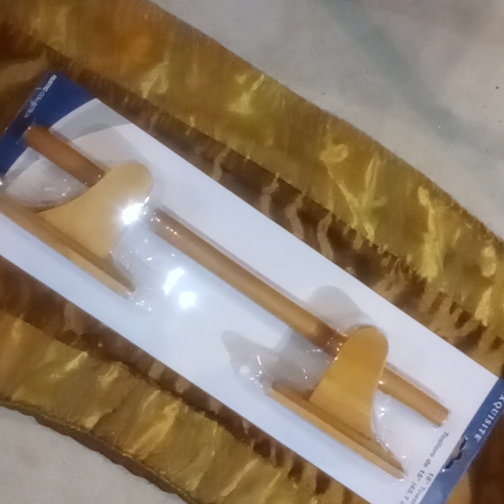 New;! Wooden Towel Bar